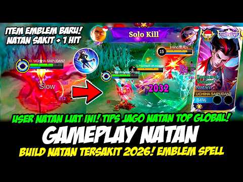TIPS MAIN NATAN TERBARU + GAMEPLAY NATAN COVENANT❗BUILD NATAN TERSAKIT 2026❗TUTOR NATAN TOP GLOBAL