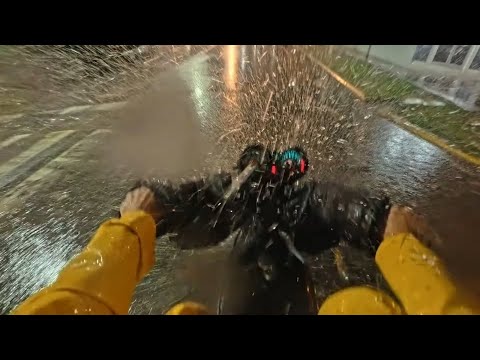 Super Tormenta en La costa y encendido del Arbol de Navidad, Vlogmas #14, San Clemente del tuyu