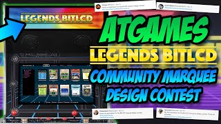 VOTE NOW! AtGames Legends BitLCD Community Marquee Design Contest Finalists