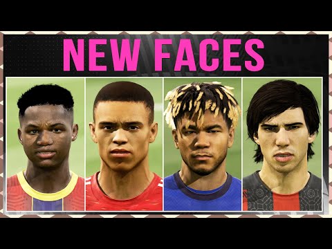 100 NEW PLAYERS REAL FACES | FIFA 21 REALISM MOD 😱🔥!