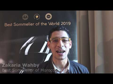 Sommelier Zakaria Wahby first day in Antwerp