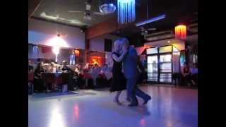 Video thumbnail for Maria Silvia Mucci y Alfredo Juan Alonso at Milonga Tango Club  - Aug 29 2015