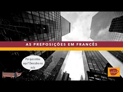 As preposições em francês
