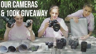 100K!!!!!! Our Camera Gear Evolution and GIVEAWAY