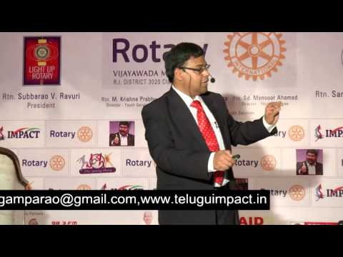 Self Control | Sashibhushana Rao | TELUGU IMPACT Vijayawada 2014