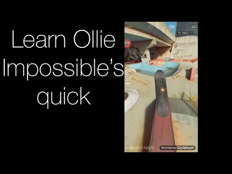 Ollie impossible tutorial | True Skate