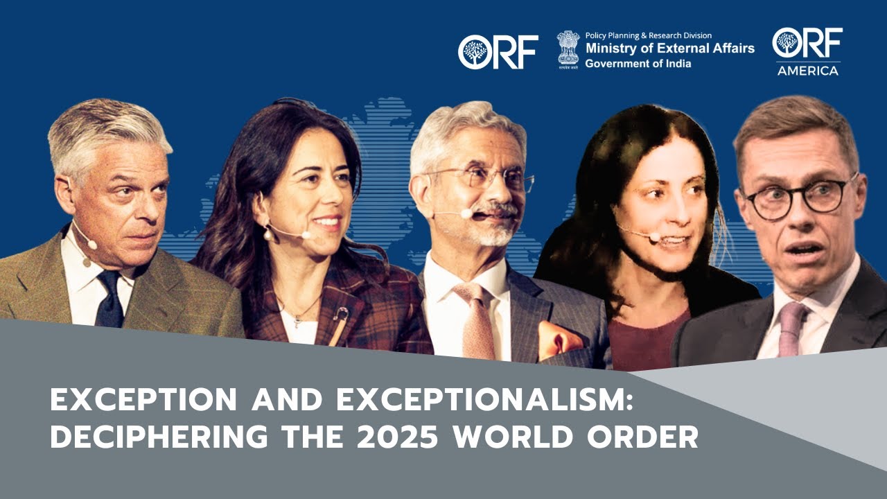 Jaishankar, Stubb, Huntsman, Nusseibeh, Tocci on Geopolitical Shifts in 2025