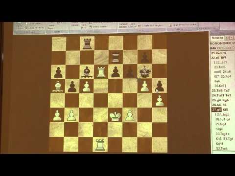 A 8. 6. GM Dmitry Kononenko - GM Vlastimil JASNSA 1 -0