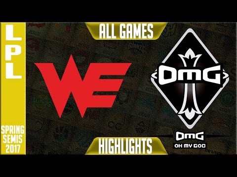 Team WE vs OMG Highlights All Games - LPL Spring Semifnals 2017 - WE vs OMG All Games