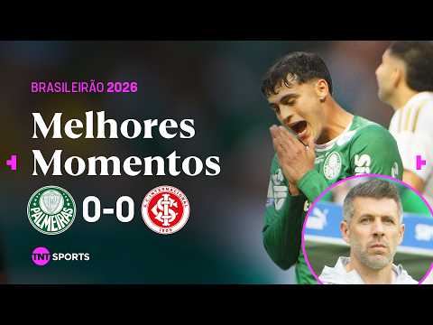 VERDÃO PRESSIONA, MAS INTER SEGURA O EMPATE SEM GOLS! PALMEIRAS 0X0 INTERNACIONAL