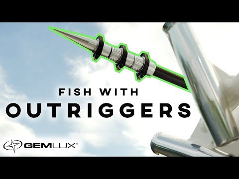 How to Setup Outriggers on a Boat | Step-By-Step | Gemlux Carbon Fiber Outriggers