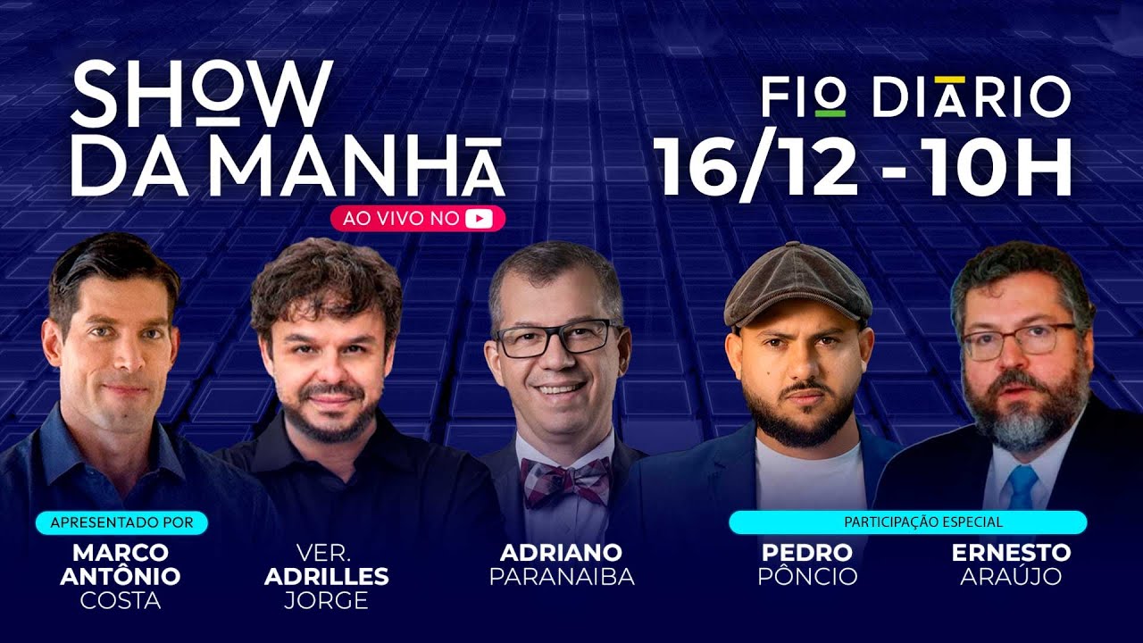 SHOW DA MANHÃ - TRUMP E O BRASIL: O QUE ACONTECEU REALMENTE? - 16/12/2025