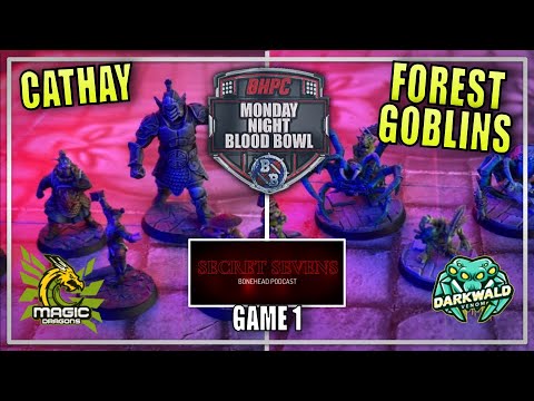 Secret Teams Mayhem! Forest Goblins vs Cathay | Blood Bowl Sevens Showdown