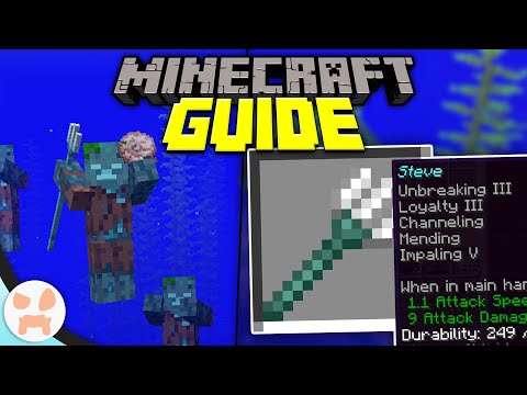 How To Get An OP Trident! | Minecraft Guide Episode 52 (Minecraft 1.15.2 Lets Play)