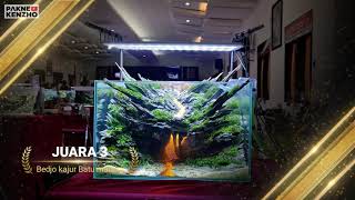banyuwangi Aquascspe contest "Kategori pemula"