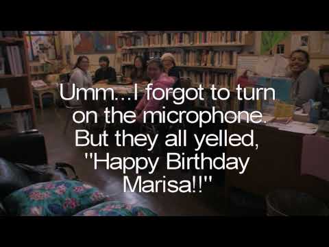 Marisa's birthday wishes