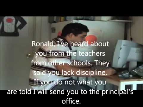 Angry Dominican Kid goes to his new school