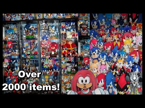 My Entire Sonic The Hedgehog Collection! Over 2000 items