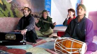 2 OM NAMAH SHIVA Bhajans From Mukandi Lal In BABAJI Italian Temple Haidakhan India