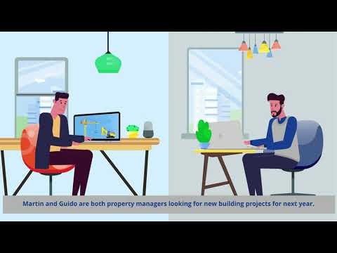 Professionelles Erklärvideo über das Construction Hub der ORBIS AG.