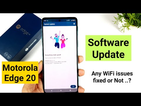 Motorola Edge 20 1st Software Update Received any bugs fixed or not 🔥🔥🔥