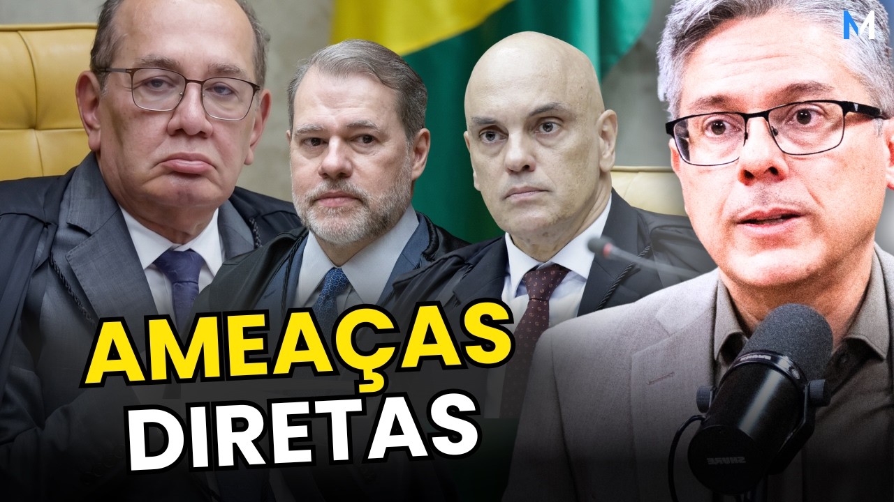 ALESSANDRO VIEIRA REVELA AMEAÇAS DO STF DEPOIS DA CPI