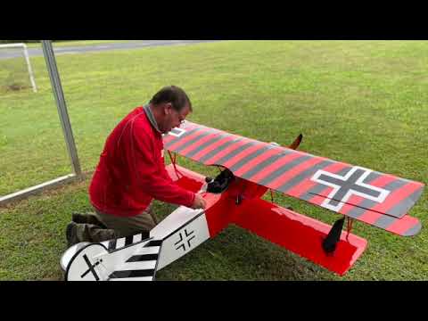 Hanger 9 Fokker D7  Electric