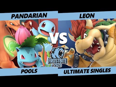 Frostbite 2020 SSBU Pools - Pandarian (Pokémon Trainer) Vs. SSG | Leon (Bowser) Ultimate Singles