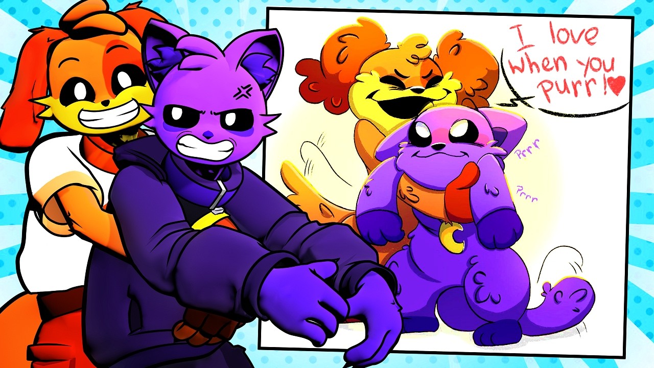 LÁ ELE! DogDay e CatNap REAGEM as suas IMAGENS DE SHIP