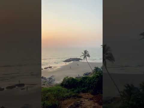 Sunset at Ozran beach, Goa🌴 #goabeach #sunset #ozranbeach #goatourism #beach #goa #goodvibes #chill