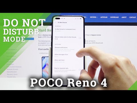 How to Use DND Mode in OPPO Reno 4 – Silent Mode