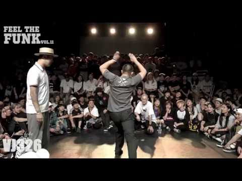 feel the funk vol.11 popping side quarter final Hoan vsTa-i (팝핀사이드 8강 호안 vs 타이)