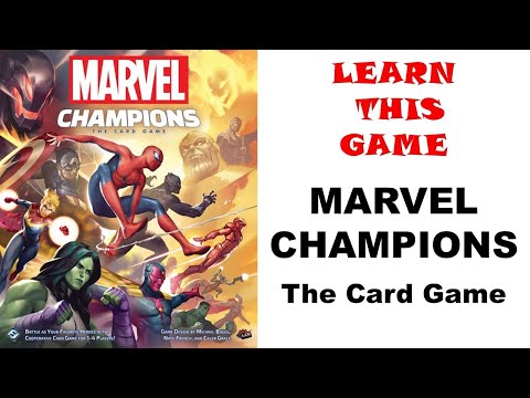 How To Play: MARVEL CHAMPIONS by Fantasy Flight Games