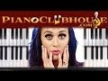 ROAR - Katy Perry (piano tutorial lesson) 