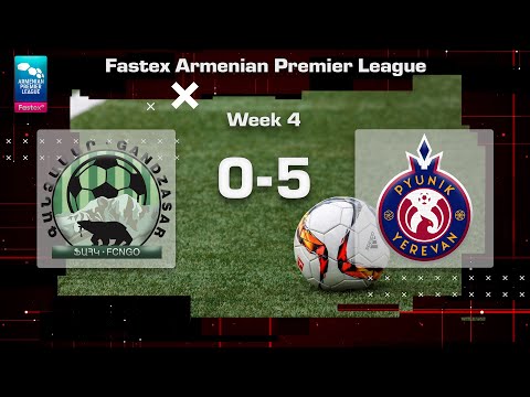 Gandzasar - Pyunik 0:5, Fastex Armenian Premier League 2024/25, Week 04