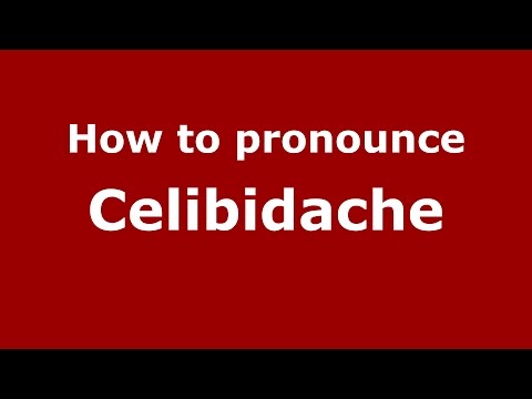 How to pronounce Celibidache (Romanian/Romania)  - PronounceNames.com