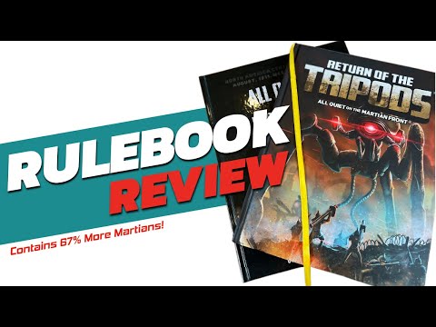 Return of the Tripods, AQMF 2.0, Rulebook Review