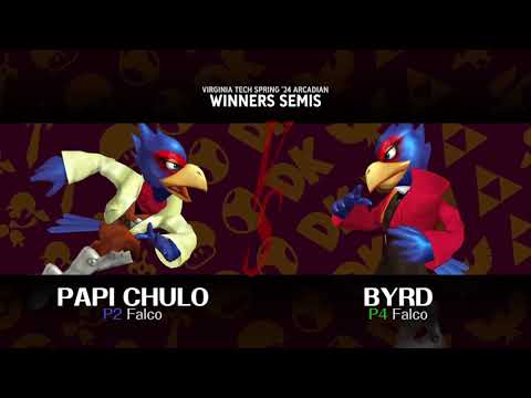 VT Spring 2024 Arcadian - Winners Semis - Papi Chulo (Falco) vs Byrd (Falco)