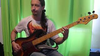 Jethro Tull - Something&#39;s on the Move (bass cover)