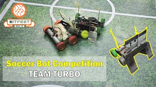 Soccer Bot Competition in KUET Bit Fest 2025 | Team Turbo Gameplay