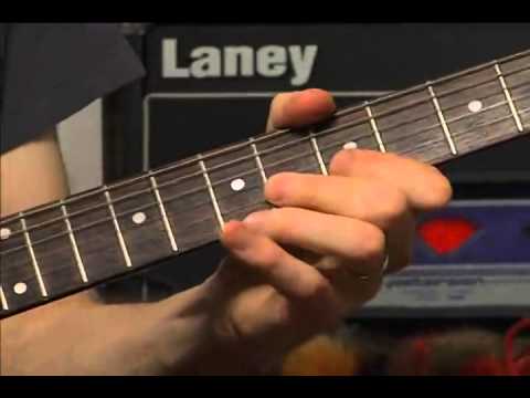 Paul Gilbert Hammer On and Pull Off Techniques Guitar Lesson