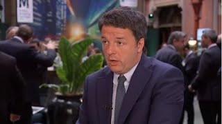 Italy-EU budget spat is now 'under control,' former PM Renzi says | Street Signs Europe
