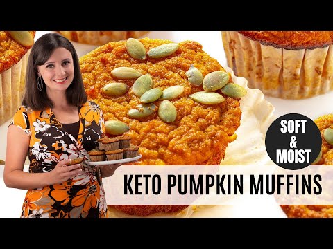 Sweet, Moist KETO PUMPKIN MUFFINS: Must-Make Fall Treat With 4g Net Carbs!