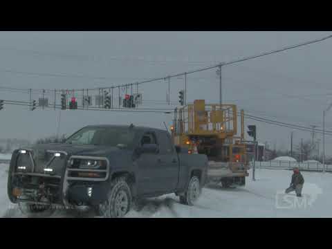 02-28-2020 Watertown, NY Afternoon Blizzard Conditions