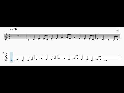 Ejercicio Lectura || Solfeo y Entonación