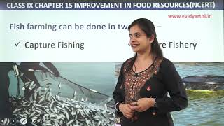 Fish Production, Chapter 12 - Improvement In Food Resources - Science Class 9 NCERT