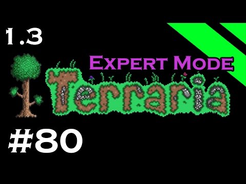 Let's Play Terraria 1.3 Expert Mode - Episode 80 - Orichalcum Pickaxe