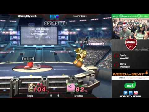 Shuffle VII  Ripple (King Dedede) vs. Tetraflora (Kirby/Ness)