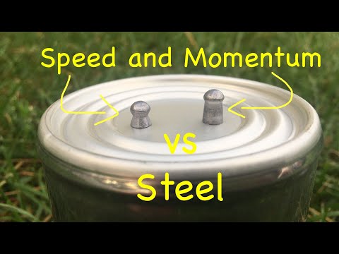 Energy vs Momentum Pt.1| Do heavier pellets with the same ft-lbs. of energy penetrate better?