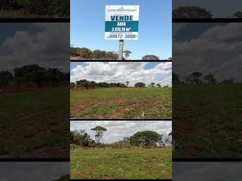 Área 2.476m2  Plana Bairro Montagno Goianira/GO.